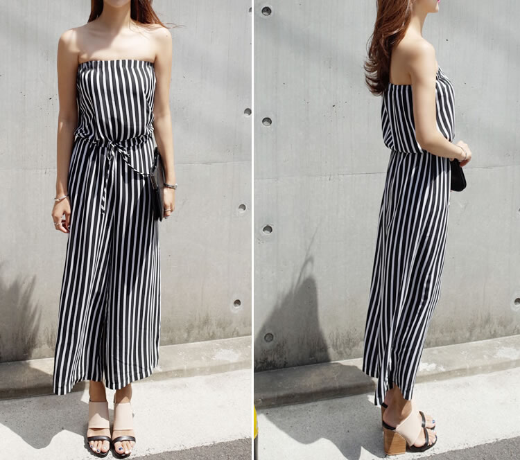 WP6215 Fashion Tube Jumpsuit As Picture